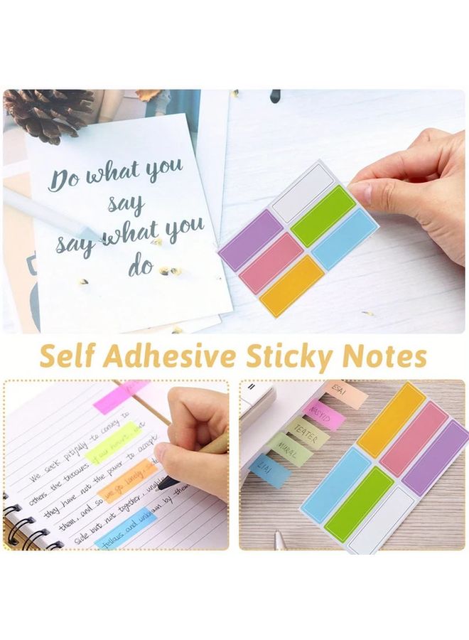 300pcs Multicolor Index Cards 3.3x5 Inches with Rings and Sticky Tabs Lined Both Sides - Image 3
